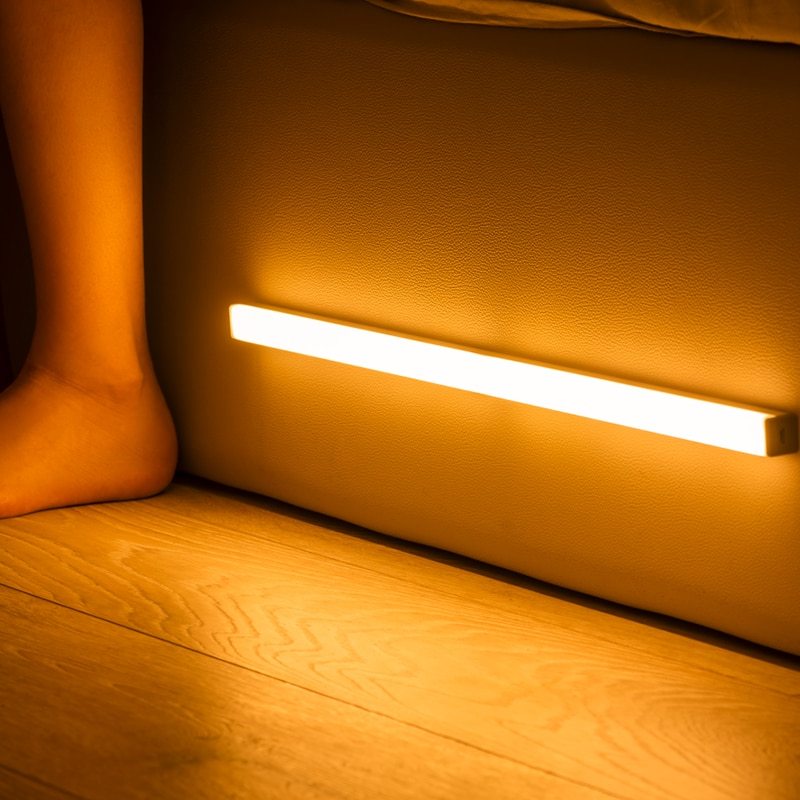 Rechargeable LED Motion Sensor Light Bar – Wireless Night Light for Closets, Hallways & Bedrooms
