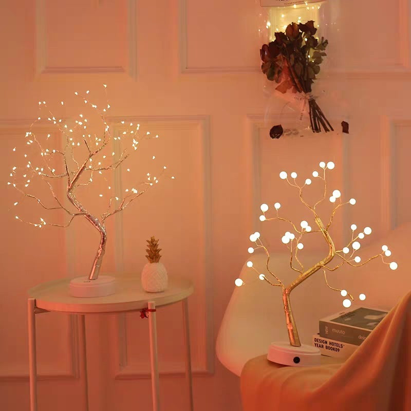 LED Copper Wire Fairy Lights – Warm Nordic-Inspired Bedroom & Event Decor