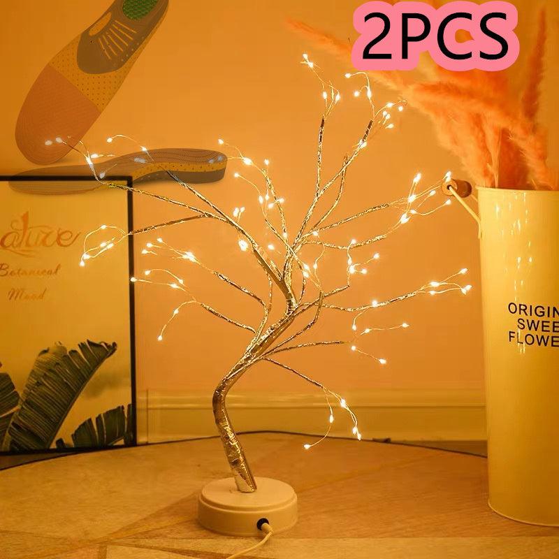 LED Copper Wire Fairy Lights – Warm Nordic-Inspired Bedroom & Event Decor