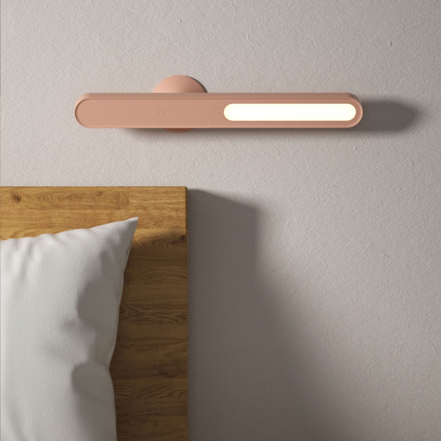 Wireless Magnetic Table Lamp – Modern Geometric LED Desk & Wall Light with Touch Control
