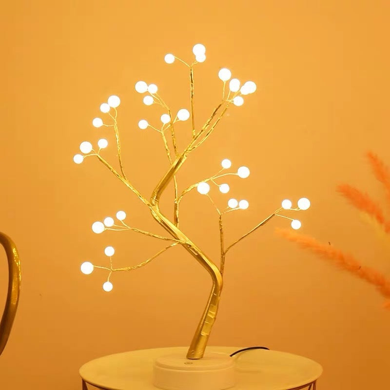 LED Copper Wire Fairy Lights – Warm Nordic-Inspired Bedroom & Event Decor