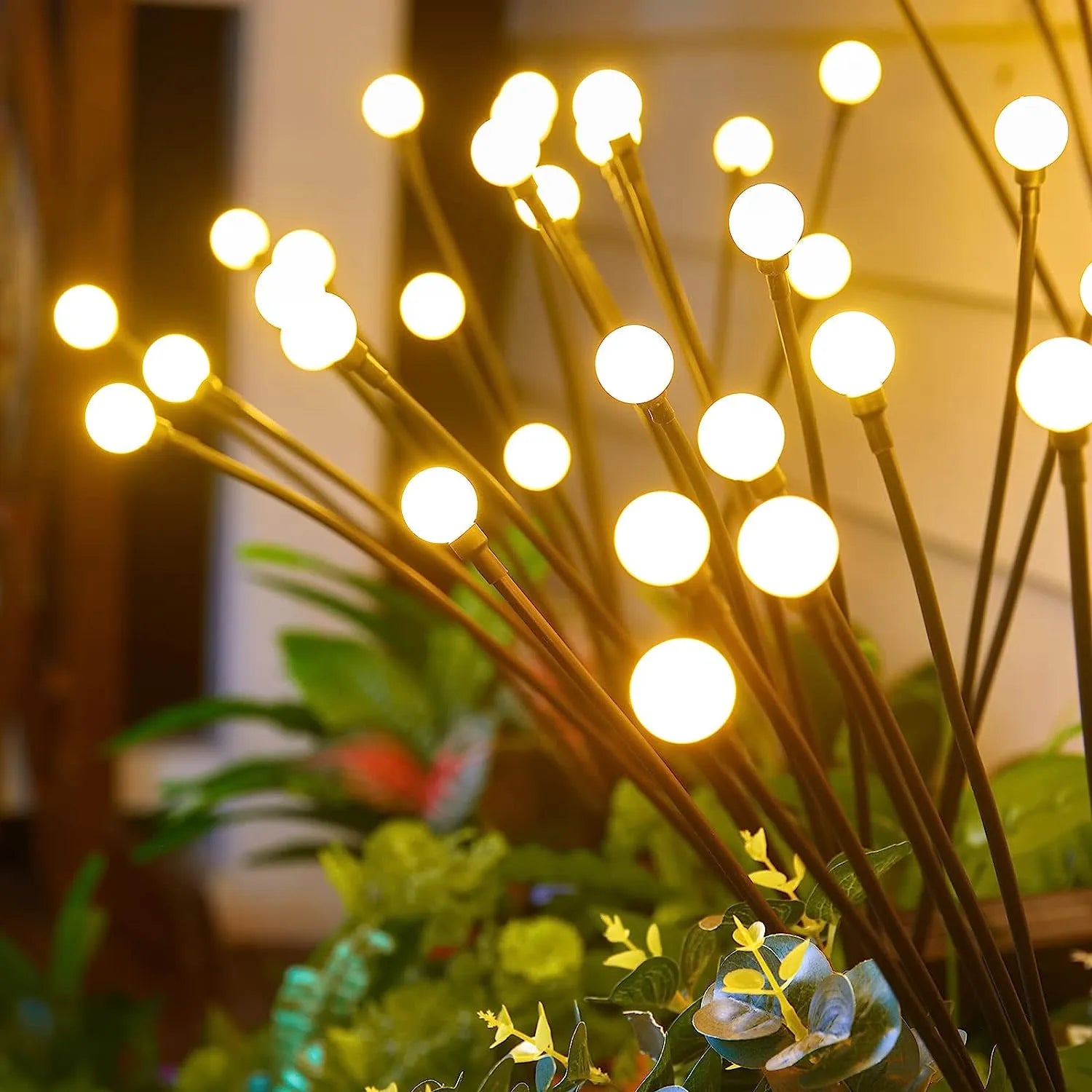 Solar Fireflies: Waterproof Lights for Vibrant Gardens - Diverse Depot