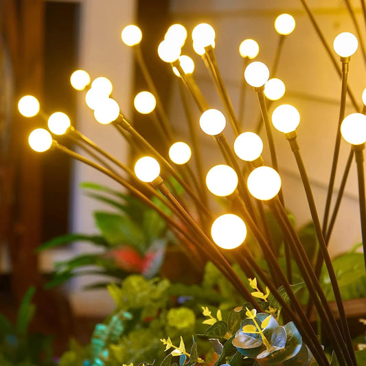 Solar Fireflies: Waterproof Lights for Vibrant Gardens - Diverse Depot