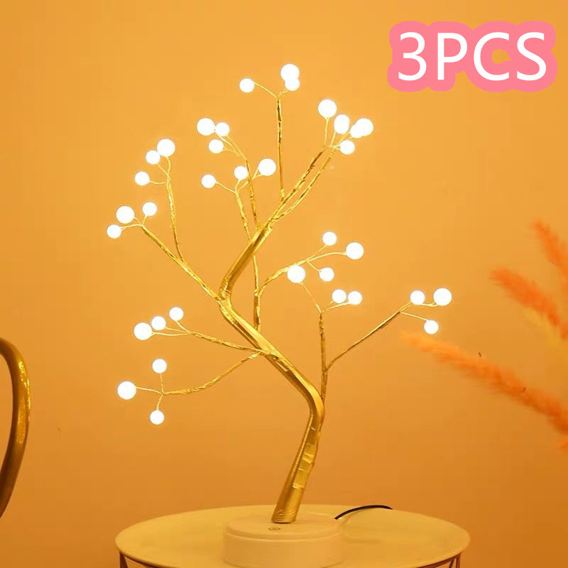 LED Copper Wire Fairy Lights – Warm Nordic-Inspired Bedroom & Event Decor
