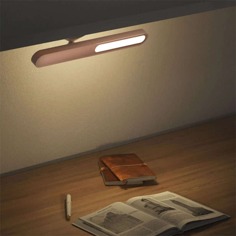 Wireless Magnetic Table Lamp – Modern Geometric LED Desk & Wall Light with Touch Control