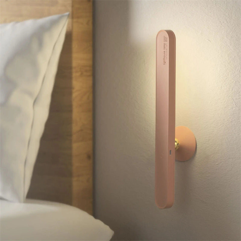 Wireless Magnetic Table Lamp – Modern Geometric LED Desk & Wall Light with Touch Control