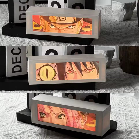 Anime Character And Eyes LED Lamp